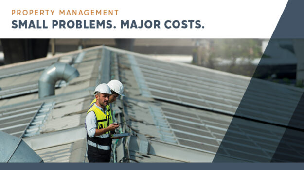 Commercial property undergoing preventive maintenance to help reduce deferred maintenance costs and protect long-term asset value.