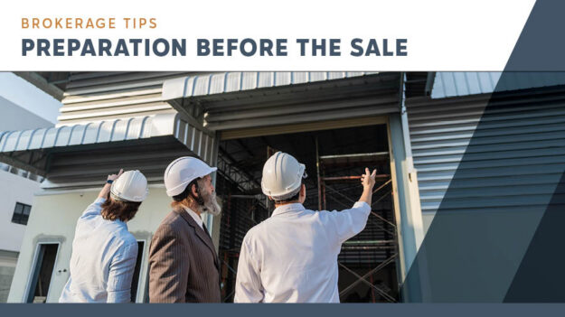 GMP_preparing a commercial property for sale Commercial property being prepared for sale in Southern California